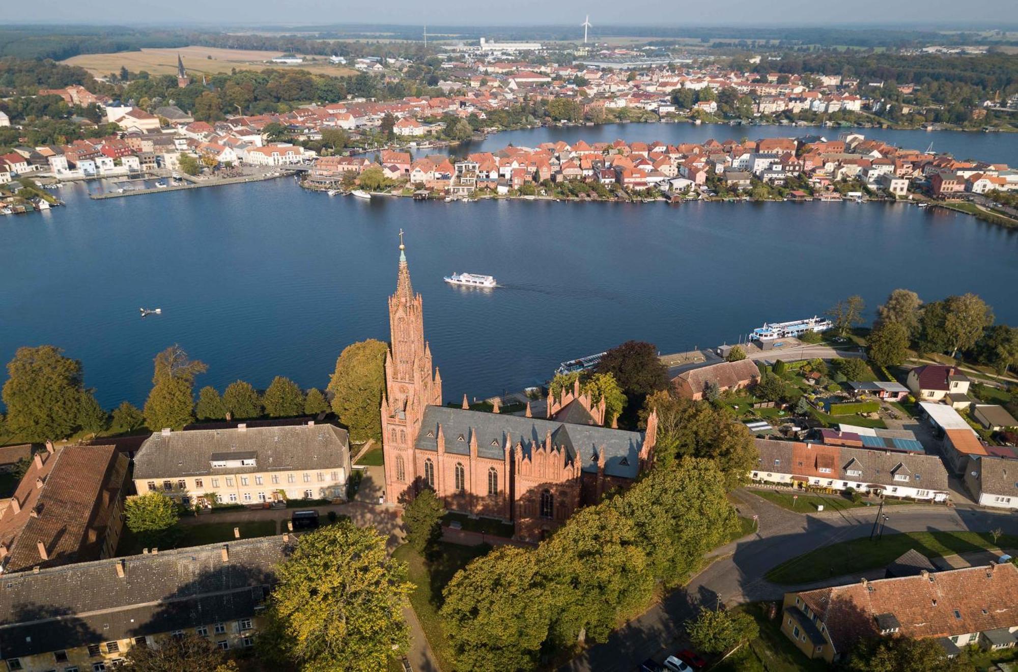 Ferienhaus Wasserblick Auf Der Insel Mit Sauna Malchow  Extérieur photo