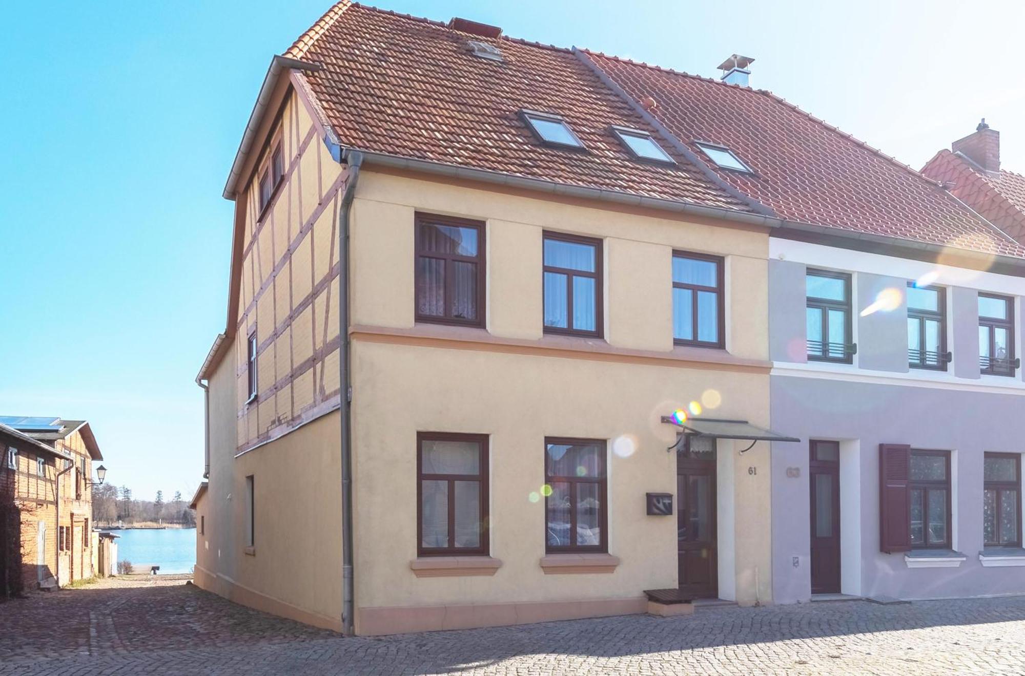 Ferienhaus Wasserblick Auf Der Insel Mit Sauna Malchow  Extérieur photo